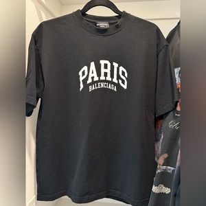 Balenciaga Paris city print T-shirt